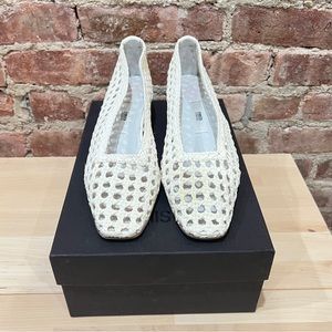 Miista Taissa Off White Leather 8.5 / 39